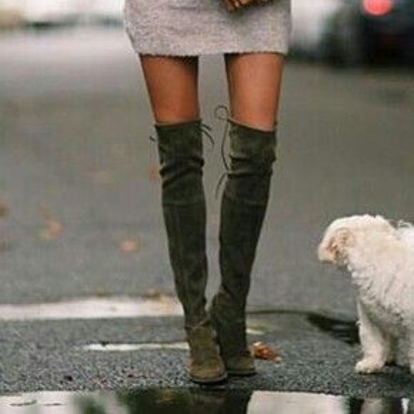 Stuart Weitzman Shoes - Stuart Weitzman 8.5 Lowland Over-The-Knee Boots